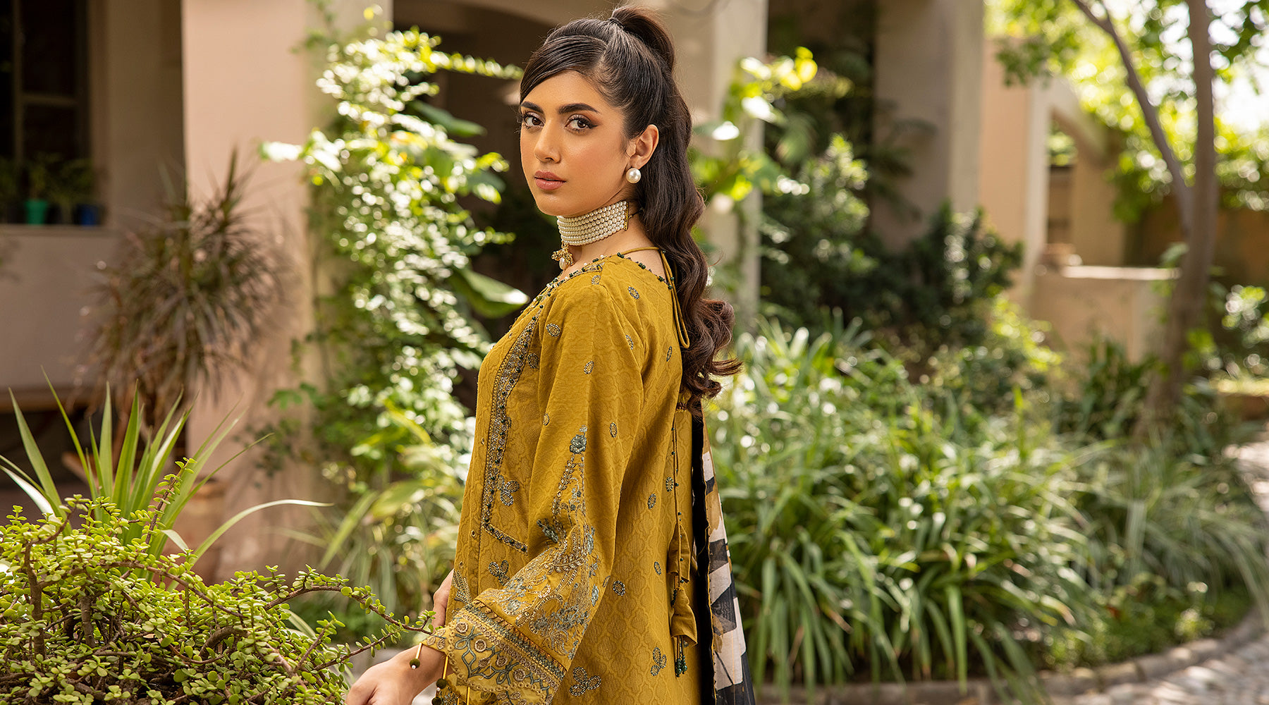 Ellena | Luxury Embroidered Collection | D17 by Ellena - House of Maryam