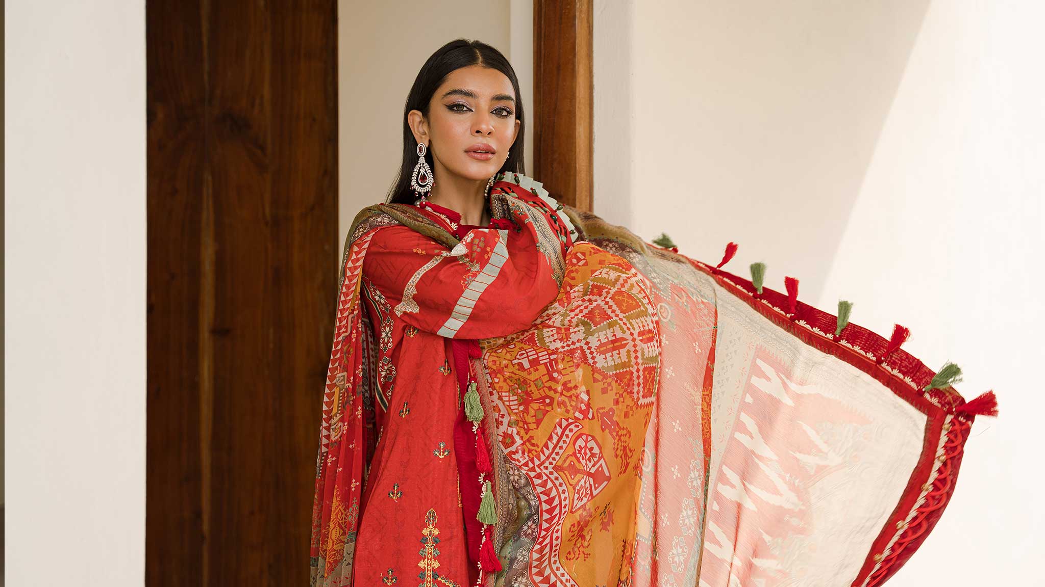 Ellena | Luxury Embroidered Collection | D18 by Ellena - House of Maryam