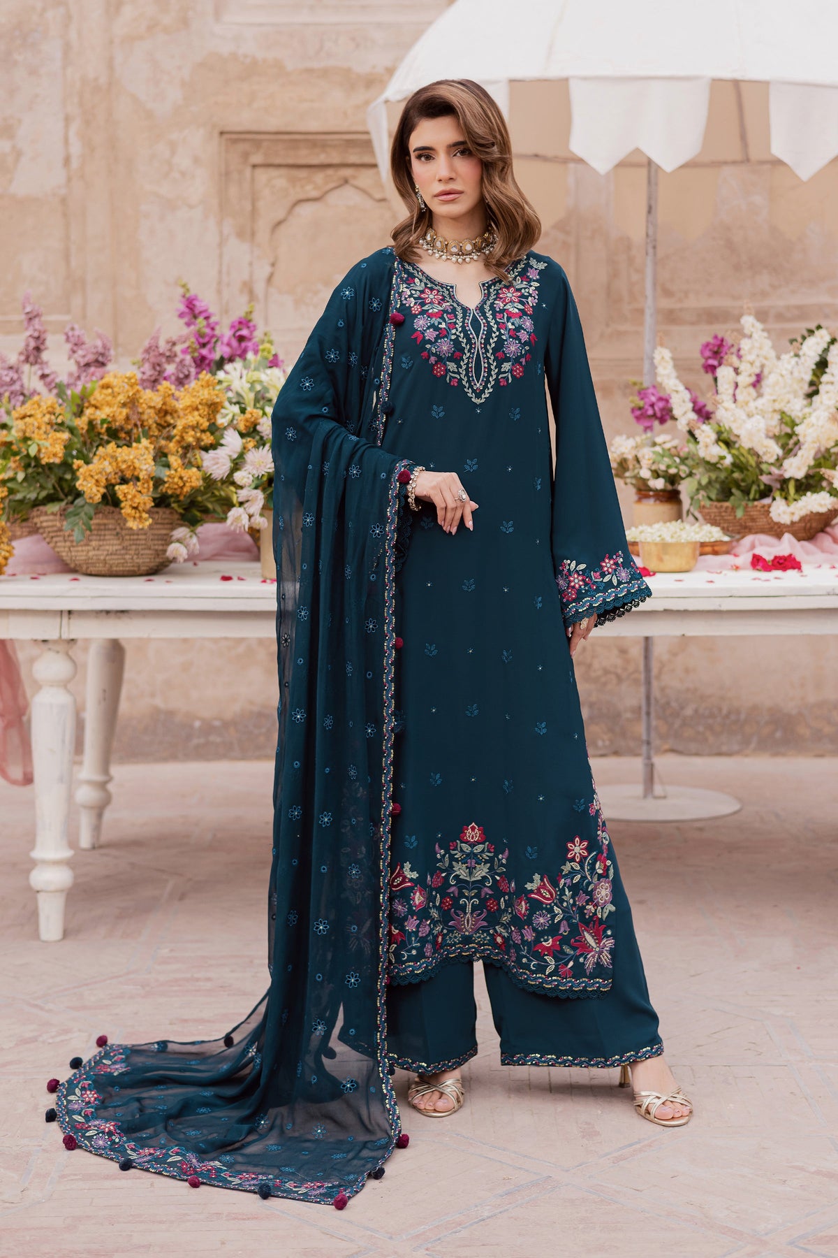 Batik | Gulmohar Festive Eid Edit 26' | Elodia 3Pc