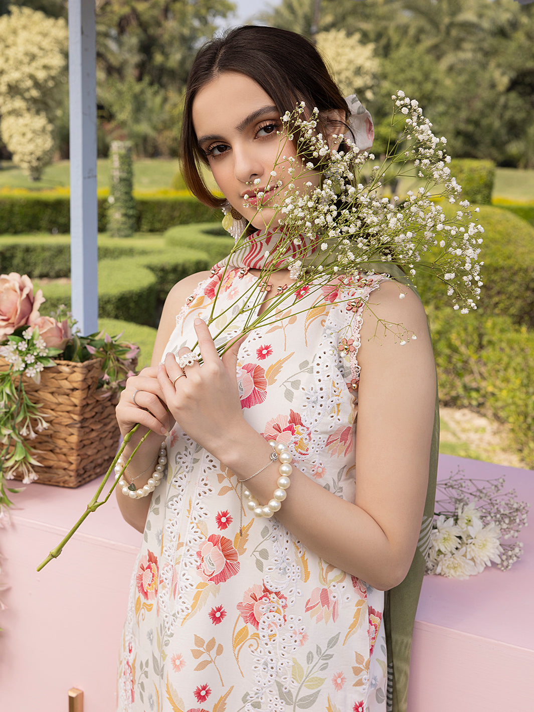 Izel | Oh Spring Lawn 25 | ELOWEN -  Izel Ladies Clothes - Original Designer Dress - House of Maryam