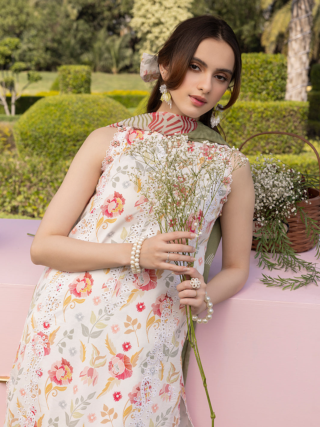 Izel | Oh Spring Lawn 25 | ELOWEN -  Izel Ladies Clothes - Original Designer Dress - House of Maryam