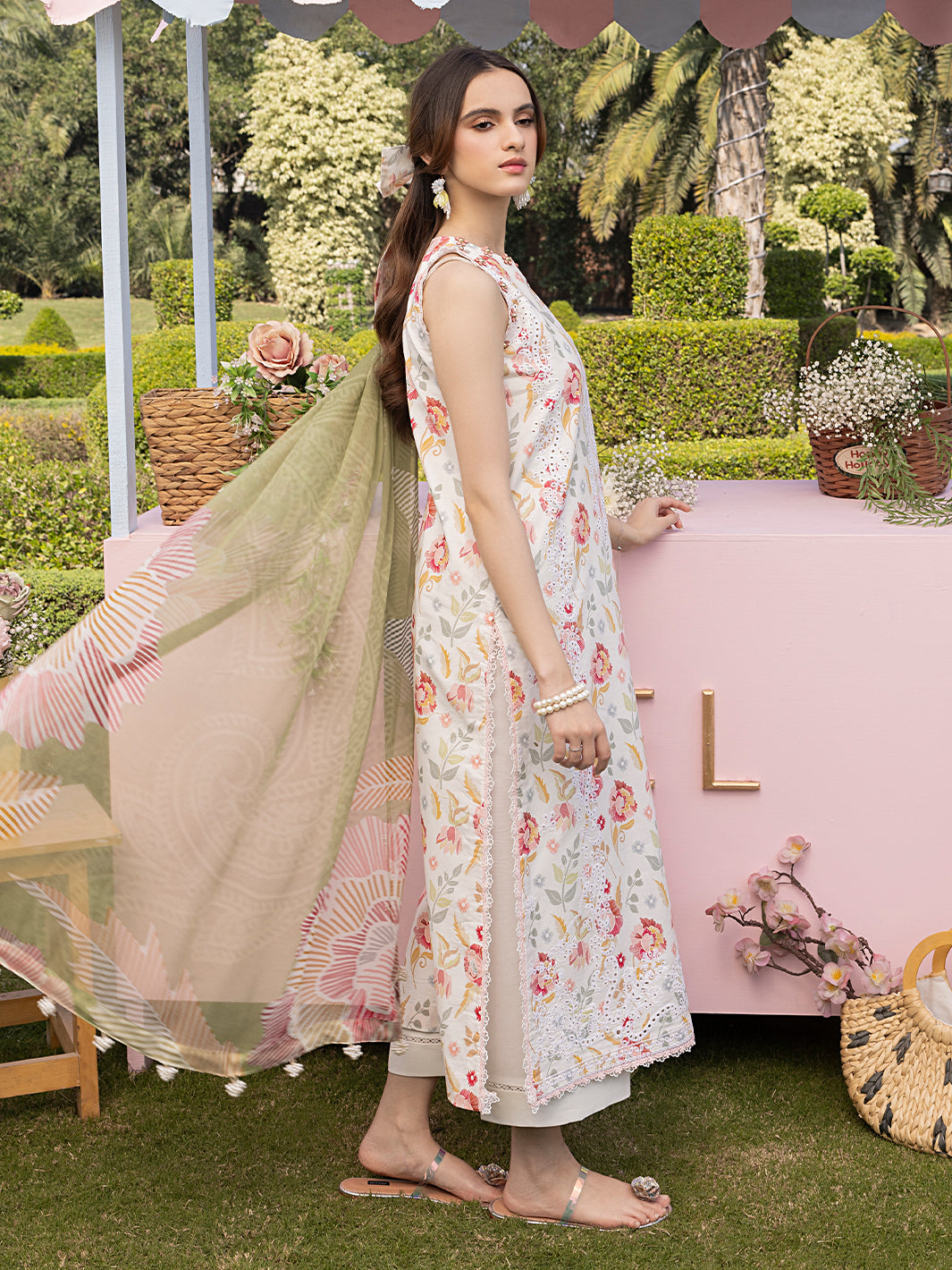 Izel | Oh Spring Lawn 25 | ELOWEN -  Izel Ladies Clothes - Original Designer Dress - House of Maryam