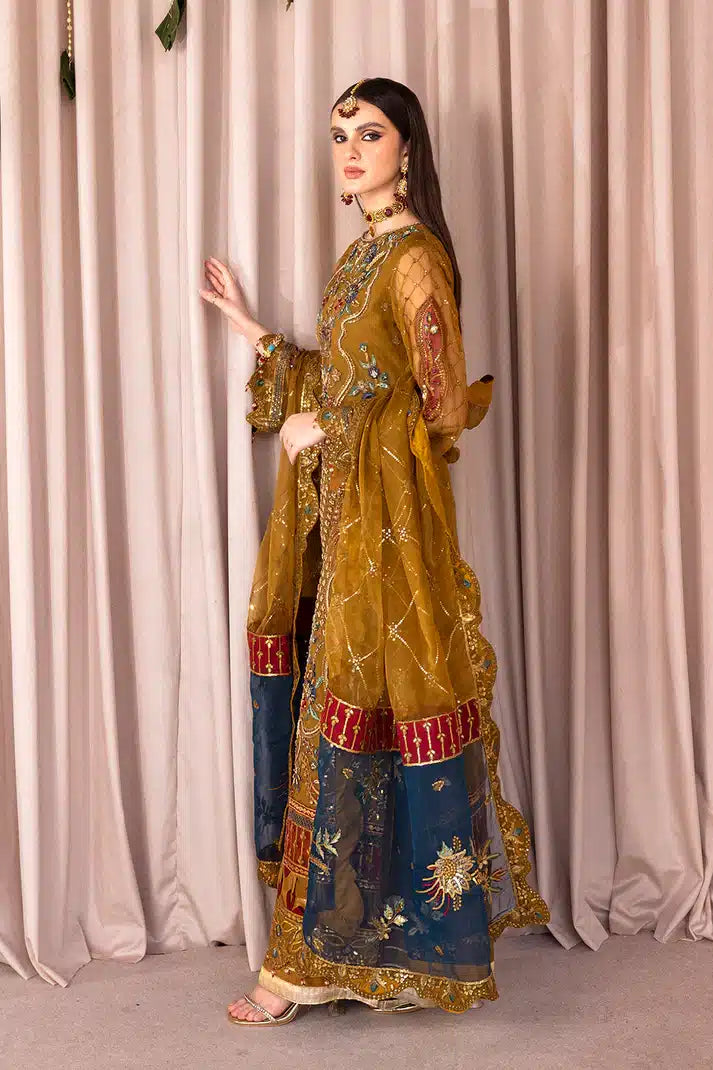 Emaan Adeel | Romansiyyah Luxury Formals 23 | RM-09 MISHA by Designer Emaan Adeel - House of Maryam - Pakistani Designer Ethnic Wear in {{ shop.shopifyCountryName }}