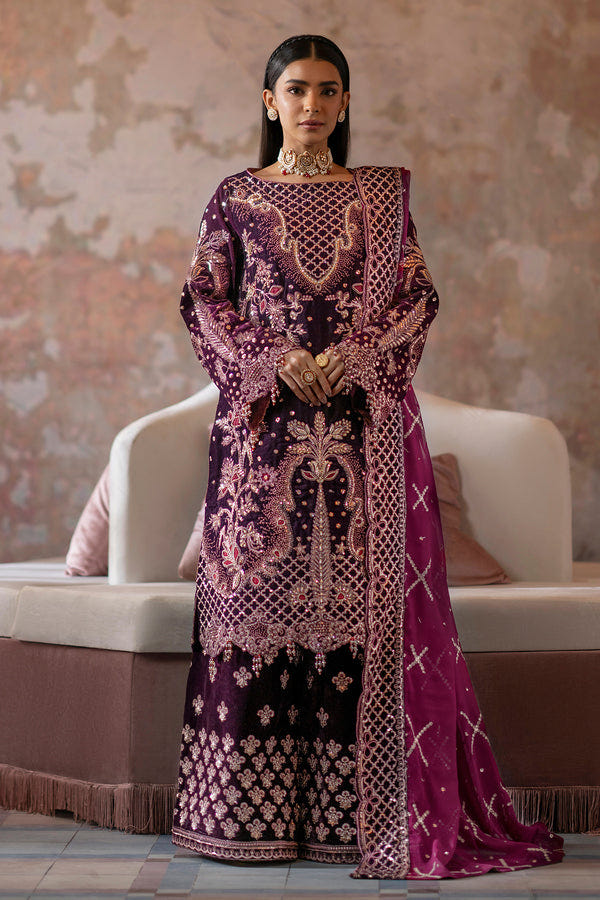 Emaan Adeel | Saanjh Velvet Collection 24 |  Anika -  Emaan Adeel Ladies Clothes - Original Designer Dress - House of Maryam