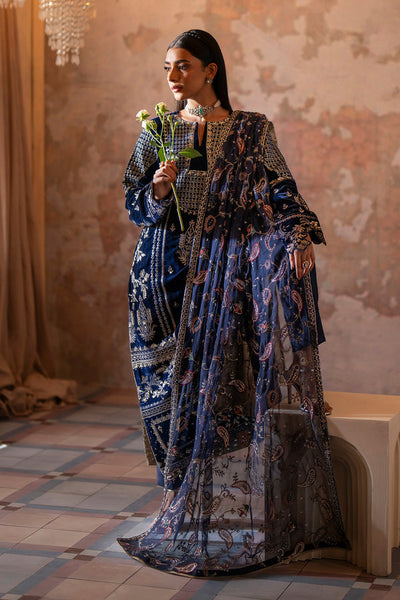 Emaan Adeel | Saanjh Velvet Collection 24 | Roshni -  Emaan Adeel Ladies Clothes - Original Designer Dress - House of Maryam