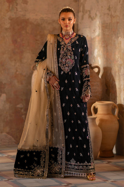 Emaan Adeel | Saanjh Velvet Collection 24 |  Ishaan -  Emaan Adeel Ladies Clothes - Original Designer Dress - House of Maryam