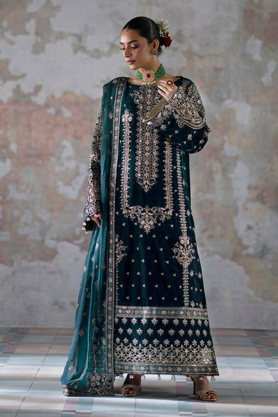 Emaan Adeel | Saanjh Velvet Collection 24 |  Meher -  Emaan Adeel Ladies Clothes - Original Designer Dress - House of Maryam