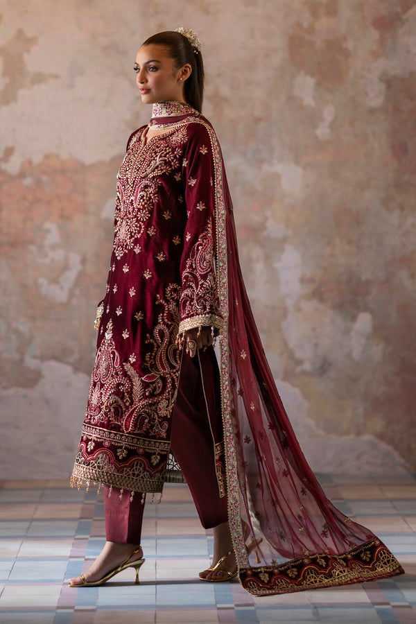 Emaan Adeel | Saanjh Velvet Collection 24 |  Tara -  Emaan Adeel Ladies Clothes - Original Designer Dress - House of Maryam
