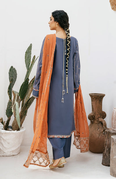 Emaan Adeel | Gul Mohr Eid Pret | AMBER -  Emaan Adeel Luxury - Original Designer Dress - House of Maryam