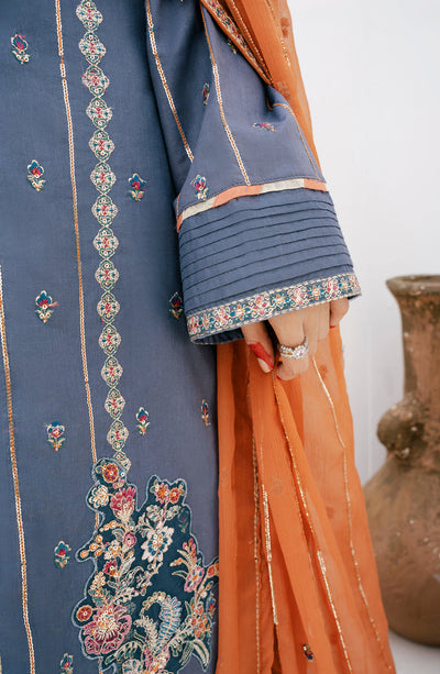 Emaan Adeel | Gul Mohr Eid Pret | AMBER -  Emaan Adeel Luxury - Original Designer Dress - House of Maryam