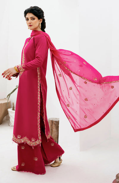 Emaan Adeel | Gul Mohr Eid Pret | DANEEN -  Emaan Adeel Luxury - Original Designer Dress - House of Maryam