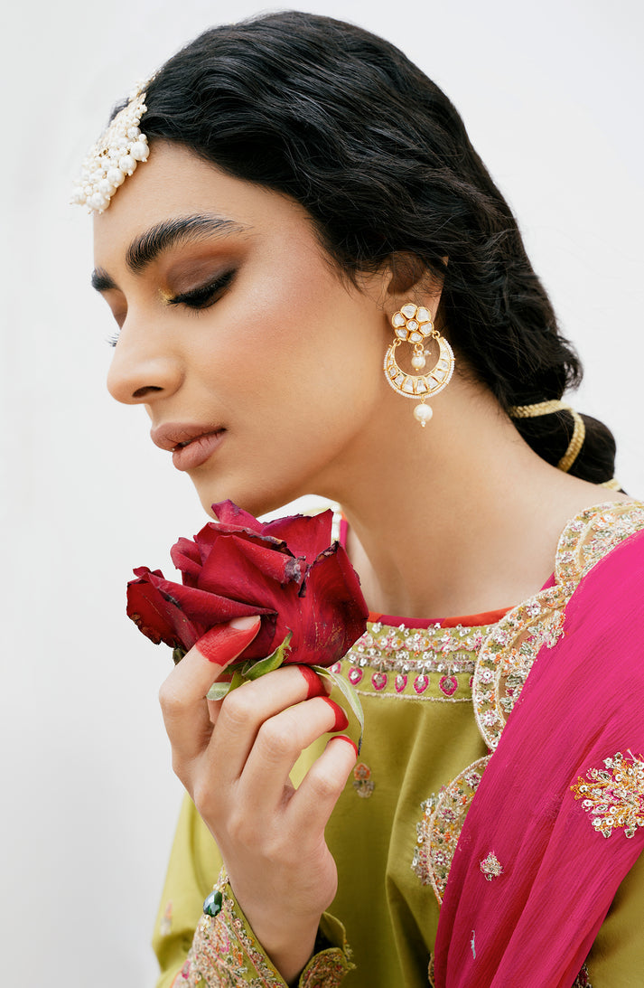 Emaan Adeel | Gul Mohr Eid Pret | ESHAL -  Emaan Adeel Luxury - Original Designer Dress - House of Maryam