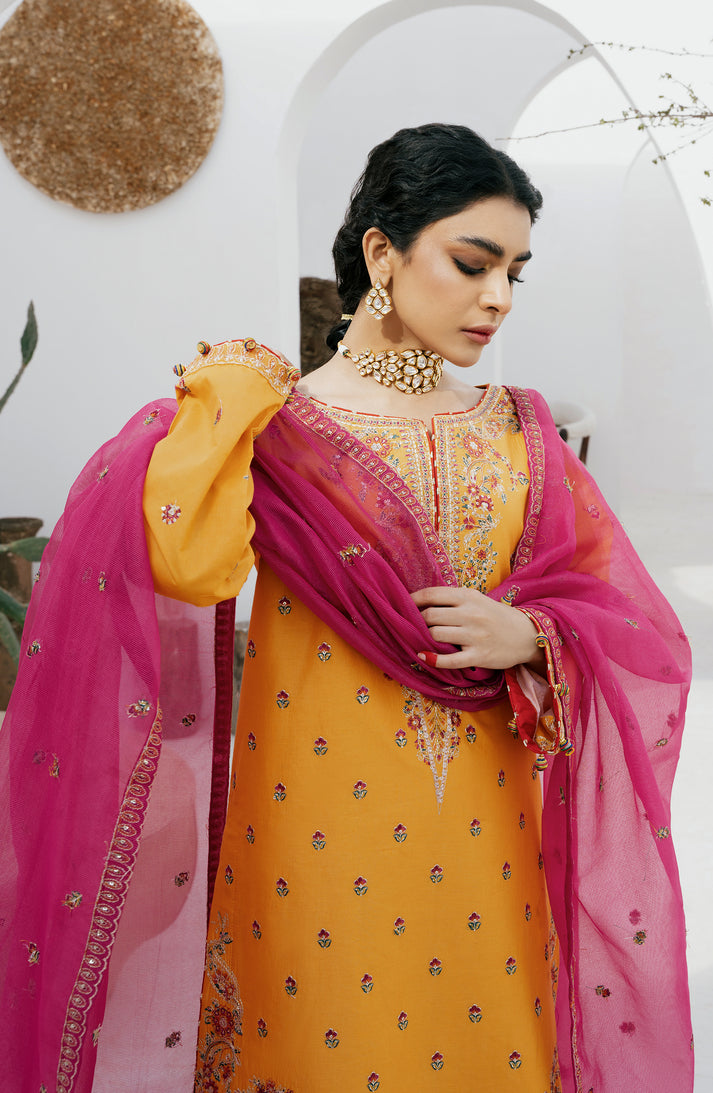 Emaan Adeel | Gul Mohr Eid Pret | WASHMA -  Emaan Adeel Luxury - Original Designer Dress - House of Maryam
