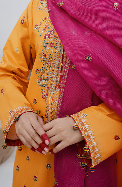Emaan Adeel | Gul Mohr Eid Pret | WASHMA -  Emaan Adeel Luxury - Original Designer Dress - House of Maryam