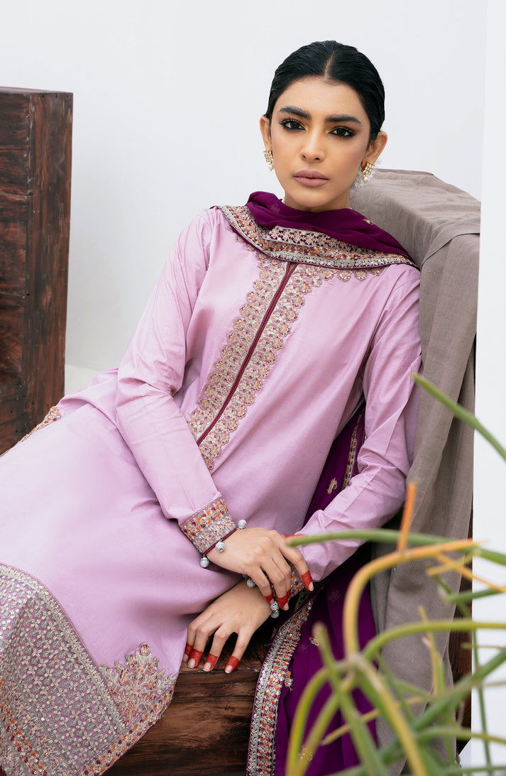 Emaan Adeel | Gul Mohr Eid Pret | NEHRAJ -  Emaan Adeel Luxury - Original Designer Dress - House of Maryam