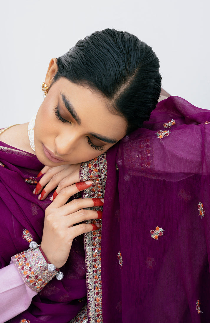Emaan Adeel | Gul Mohr Eid Pret | NEHRAJ -  Emaan Adeel Luxury - Original Designer Dress - House of Maryam