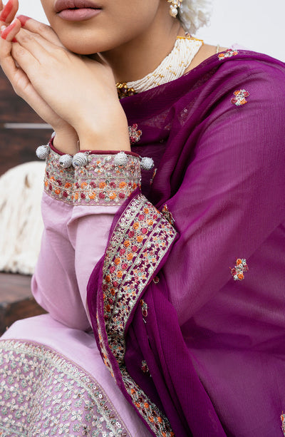 Emaan Adeel | Gul Mohr Eid Pret | NEHRAJ -  Emaan Adeel Luxury - Original Designer Dress - House of Maryam