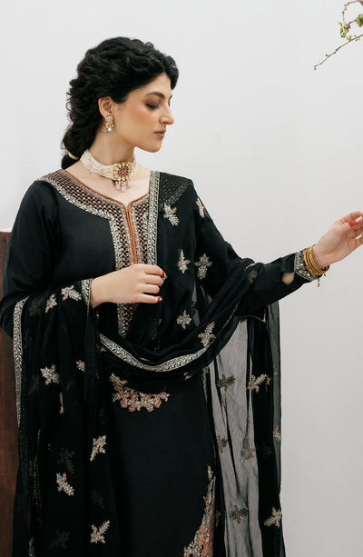 Emaan Adeel | Gul Mohr Eid Pret | MAHLAKA -  Emaan Adeel Luxury - Original Designer Dress - House of Maryam
