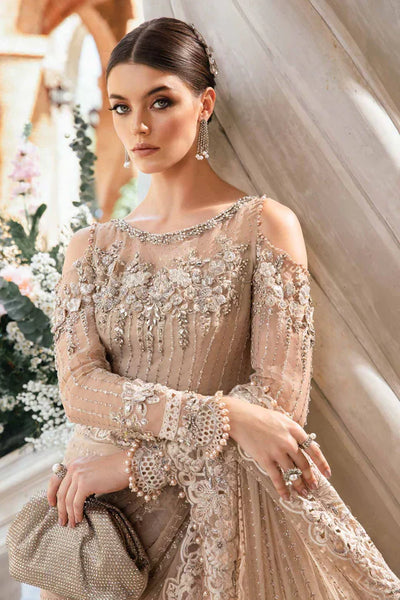 Maria B | Mbroidered Fabrics 2024 | BD-2801 -  Maria B Bridal - Original Designer Dress - House of Maryam