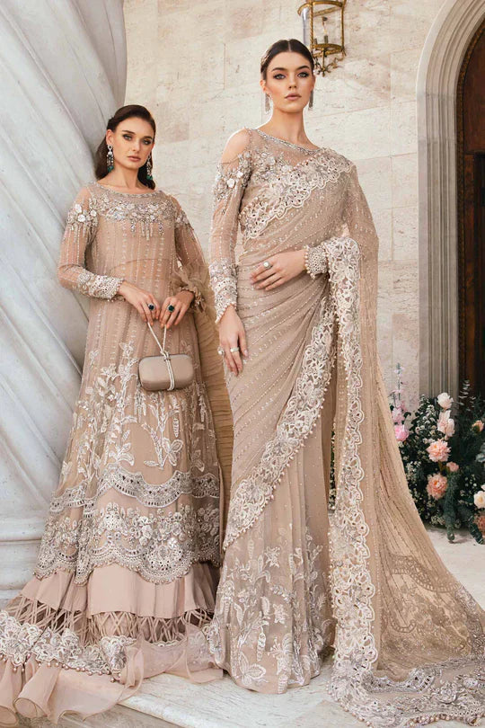 Maria B | Mbroidered Fabrics 2024 | BD-2801 -  Maria B Bridal - Original Designer Dress - House of Maryam