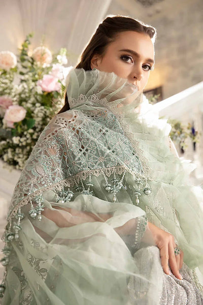 Maria B | Mbroidered Fabrics 2024 | BD-2803 -  Maria B Bridal - Original Designer Dress - House of Maryam