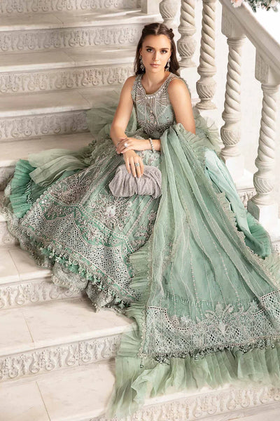 Maria B | Mbroidered Fabrics 2024 | BD-2803 -  Maria B Bridal - Original Designer Dress - House of Maryam