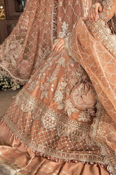 Maria B | Mbroidered Fabrics 2024 | BD-2804 -  Maria B Bridal - Original Designer Dress - House of Maryam