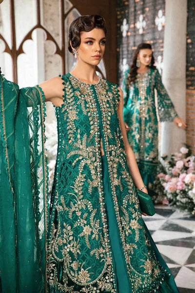 Maria B | Mbroidered Fabrics 2024 | BD-2806 -  Maria B Bridal - Original Designer Dress - House of Maryam