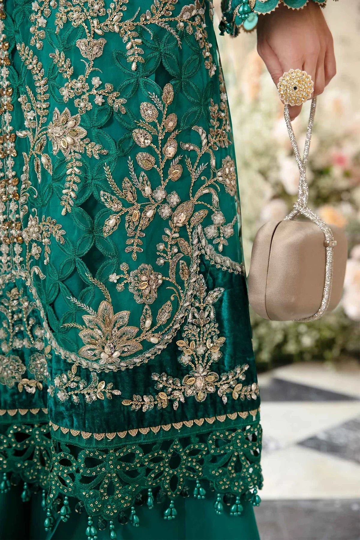Maria B | Mbroidered Fabrics 2024 | BD-2806 -  Maria B Bridal - Original Designer Dress - House of Maryam