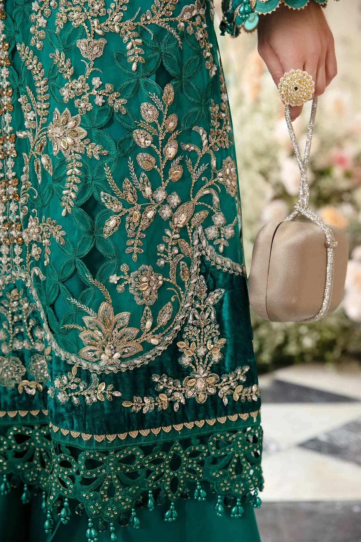 Maria B | Mbroidered Fabrics 2024 | BD-2806 -  Maria B Bridal - Original Designer Dress - House of Maryam