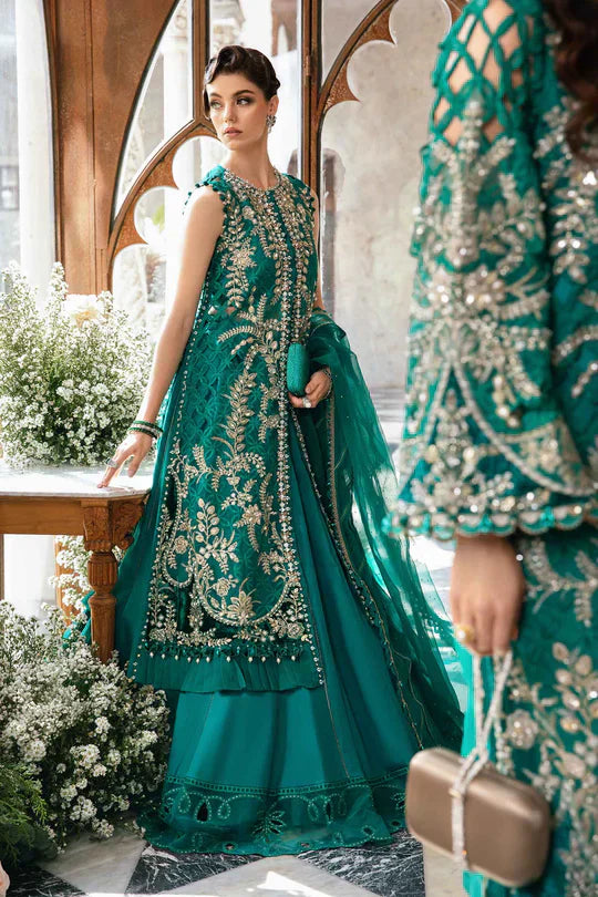 Maria B | Mbroidered Fabrics 2024 | BD-2806 -  Maria B Bridal - Original Designer Dress - House of Maryam