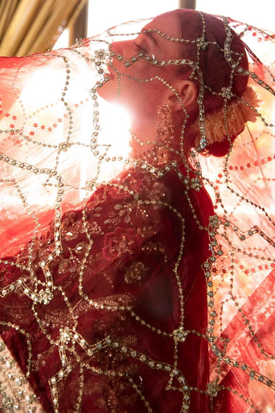 Maria B | Mbroidered Fabrics 2024 | BD-2807 -  Maria B Bridal - Original Designer Dress - House of Maryam