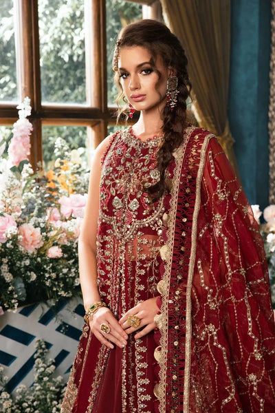 Maria B | Mbroidered Fabrics 2024 | BD-2807 -  Maria B Bridal - Original Designer Dress - House of Maryam