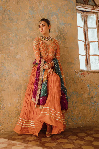 Azure | Embroidered Formals | Embre Blaze -  Azure Formal - Original Designer Dress - House of Maryam