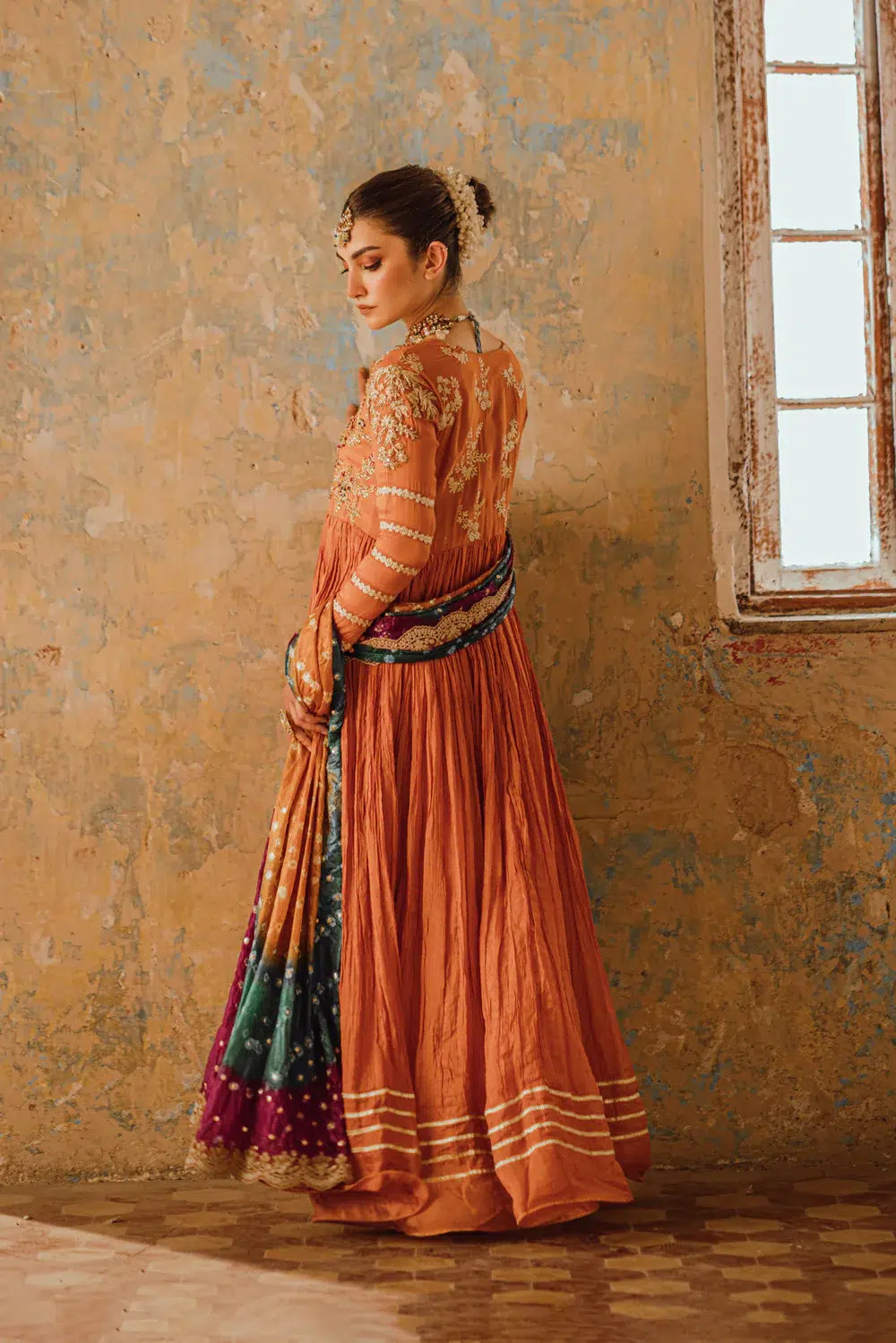 Azure | Embroidered Formals | Embre Blaze -  Azure Formal - Original Designer Dress - House of Maryam