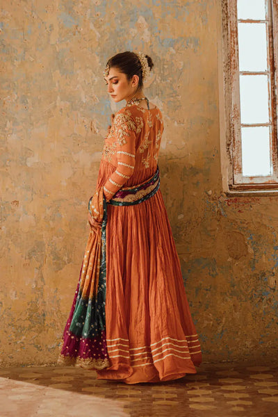 Azure | Embroidered Formals | Embre Blaze -  Azure Formal - Original Designer Dress - House of Maryam