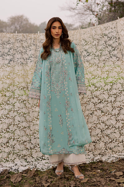 Batik | Soleil Luxury Lawn Edit 26' | Emerald Toska 3Pc