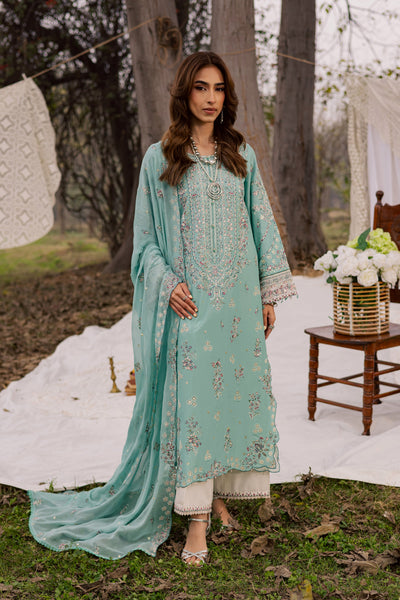 Batik | Soleil Luxury Lawn Edit 26' | Emerald Toska 3Pc