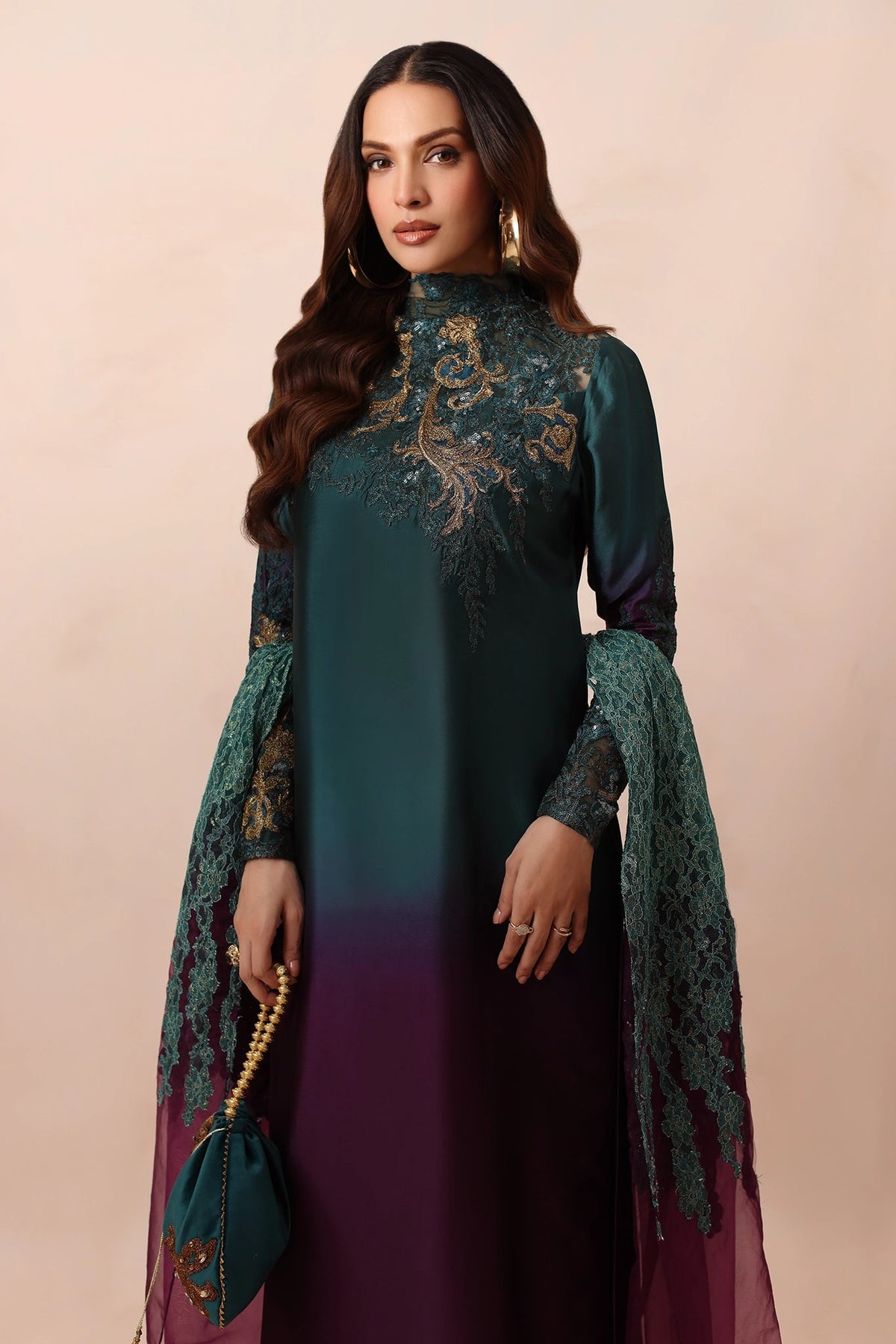 Musferah Saad | Eterna Formals | Emerald Dusk, image 5