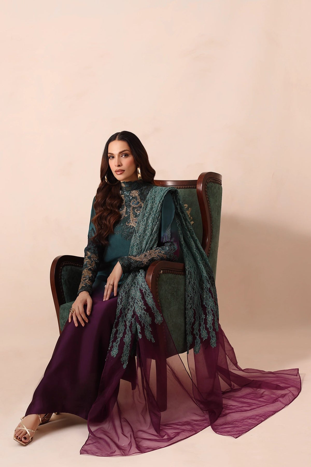 Musferah Saad | Eterna Formals | Emerald Dusk, image 6