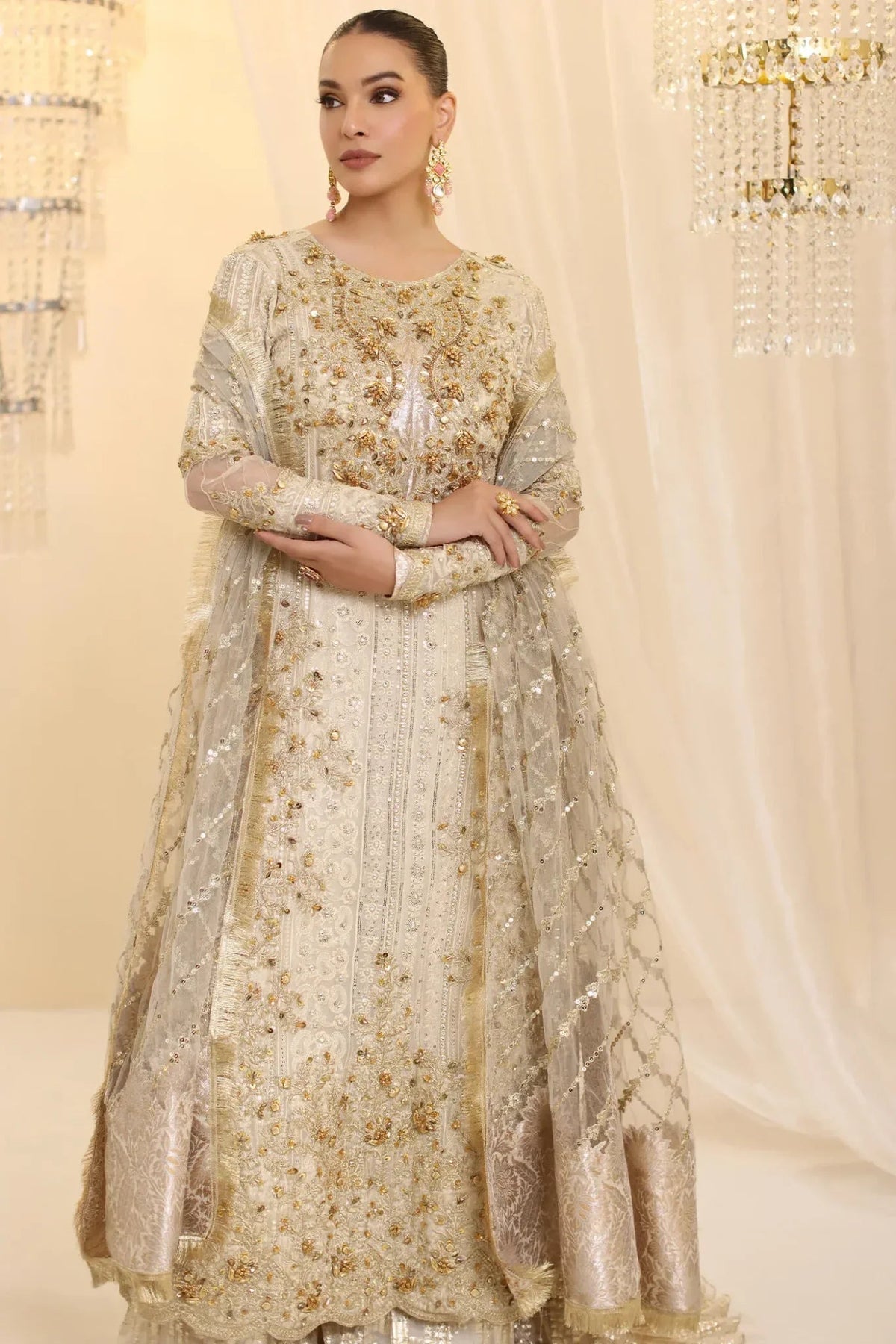 Musferah Saad | Ethereal Dream | Ivory Empress-3