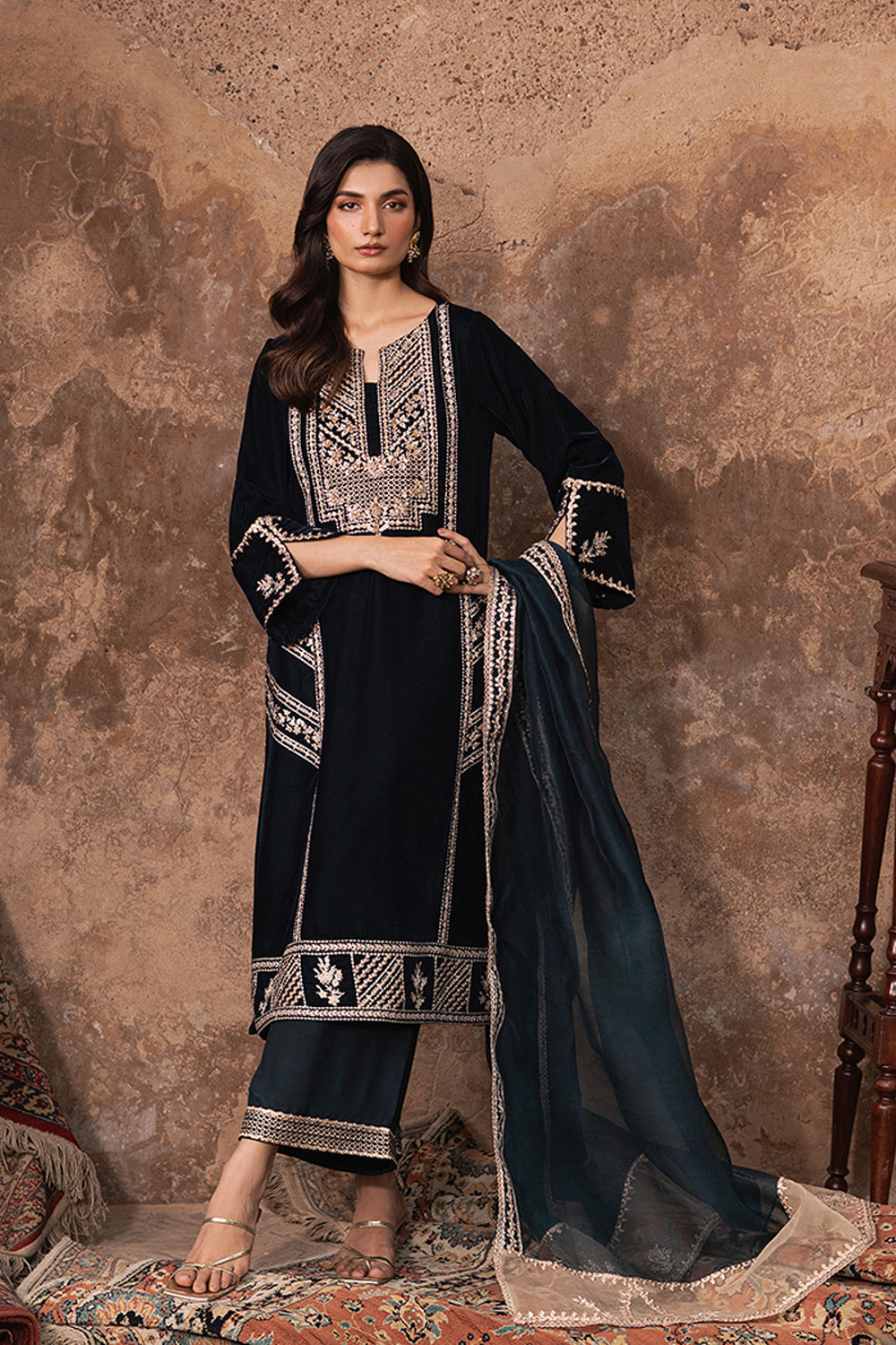 Azure | Vogue Formals | Enchanted Emerald -  Azure Ladies Clothes - Original Designer Dress - House of Maryam