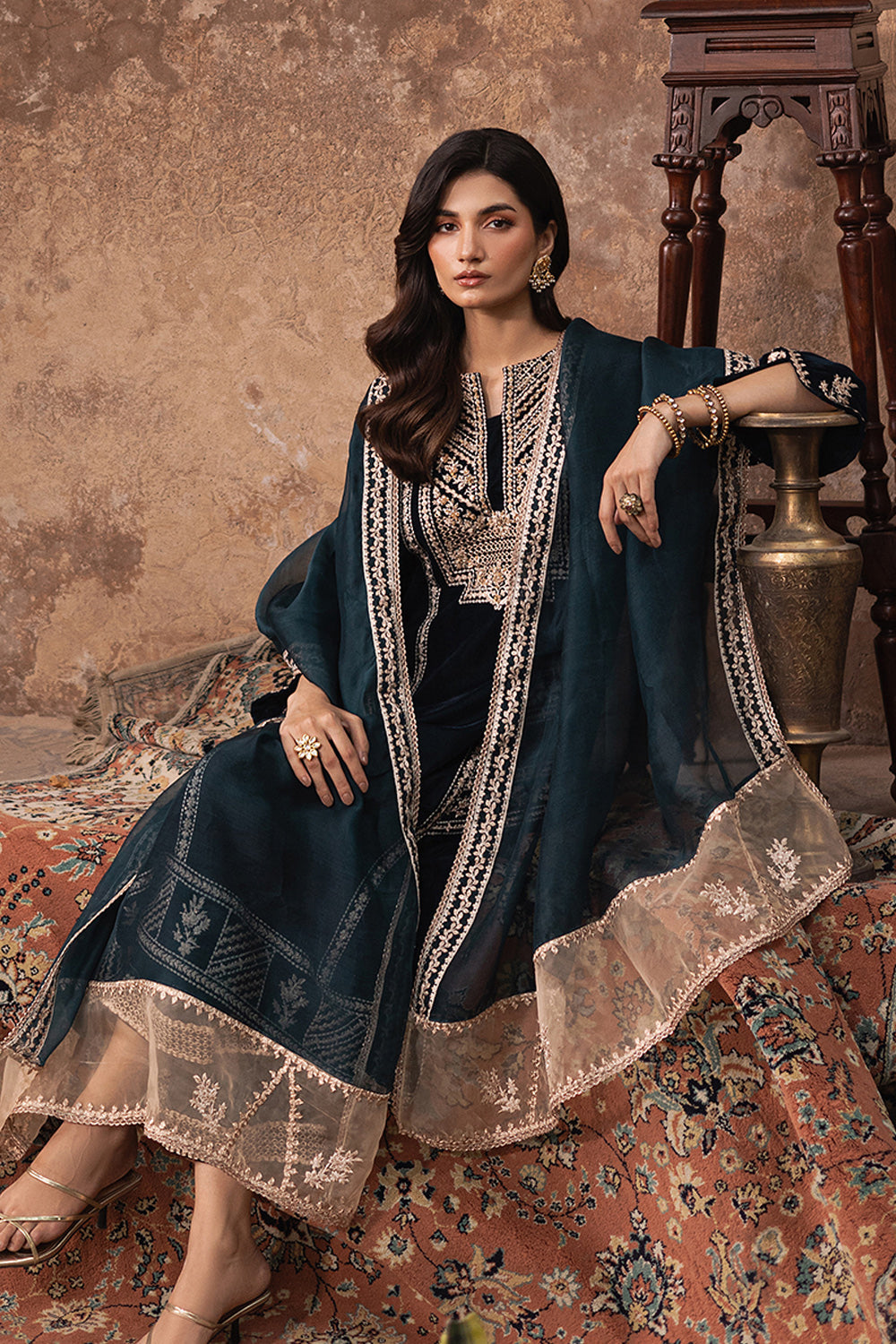 Azure | Vogue Formals | Enchanted Emerald -  Azure Ladies Clothes - Original Designer Dress - House of Maryam
