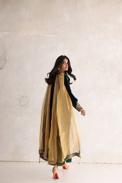 Sana Abbas | Velvet Formals | ESRA -  Sana Abbas Ladies Clothes - Original Designer Dress - House of Maryam