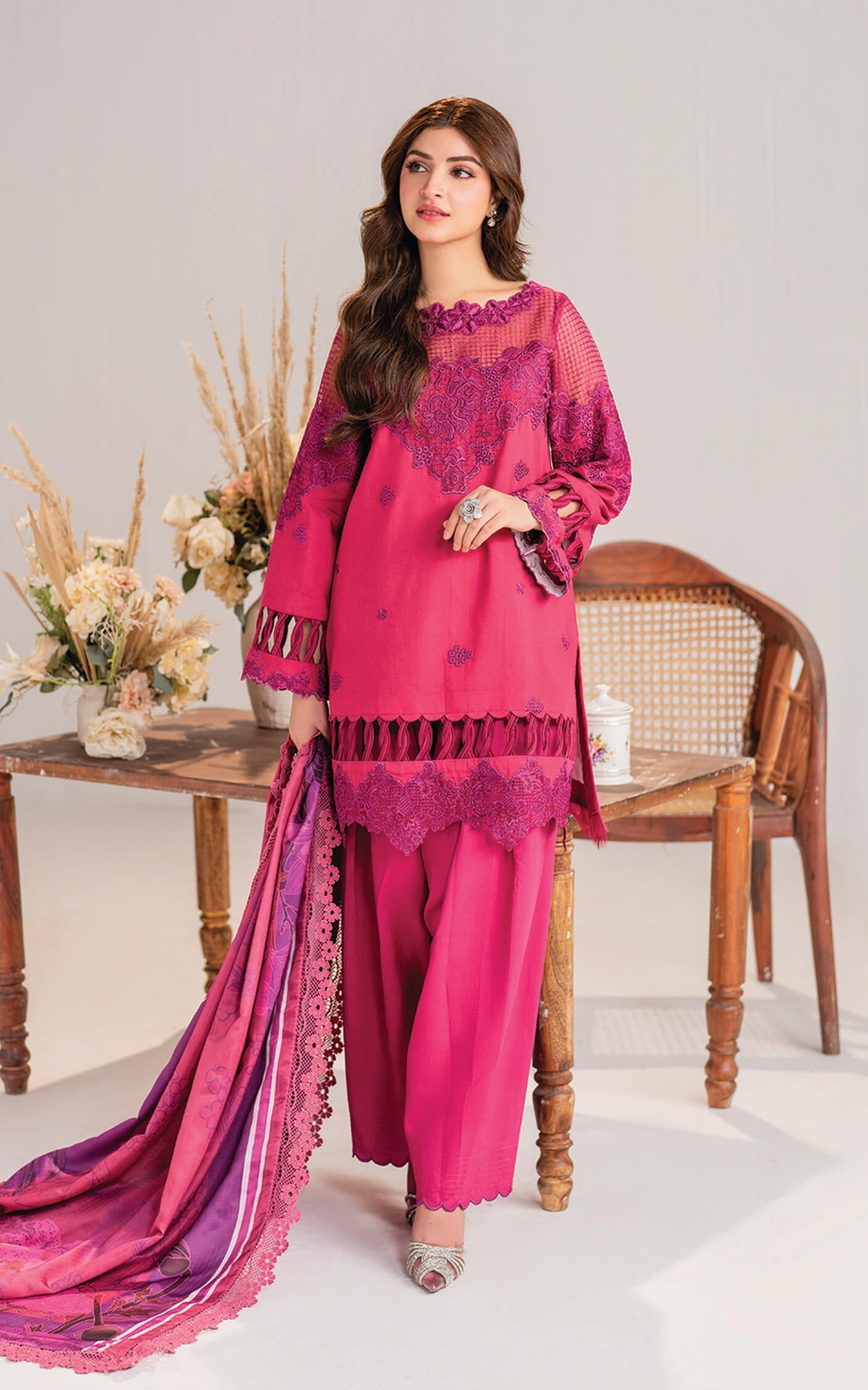 Asifa and Nabeel | Winter Meraki 24 | Essence-MW-14 by Designer Asifa and Nabeel - House of Maryam - Pakistani Designer Ethnic Wear in {{ shop.shopifyCountryName }}