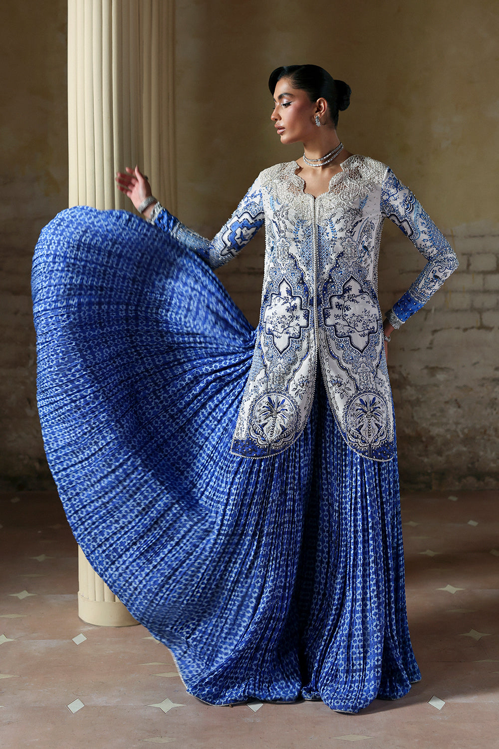 Soraya | Lumene - Festive 25/26' | Evadia -  Soraya  - Original Designer Dress - House of Maryam