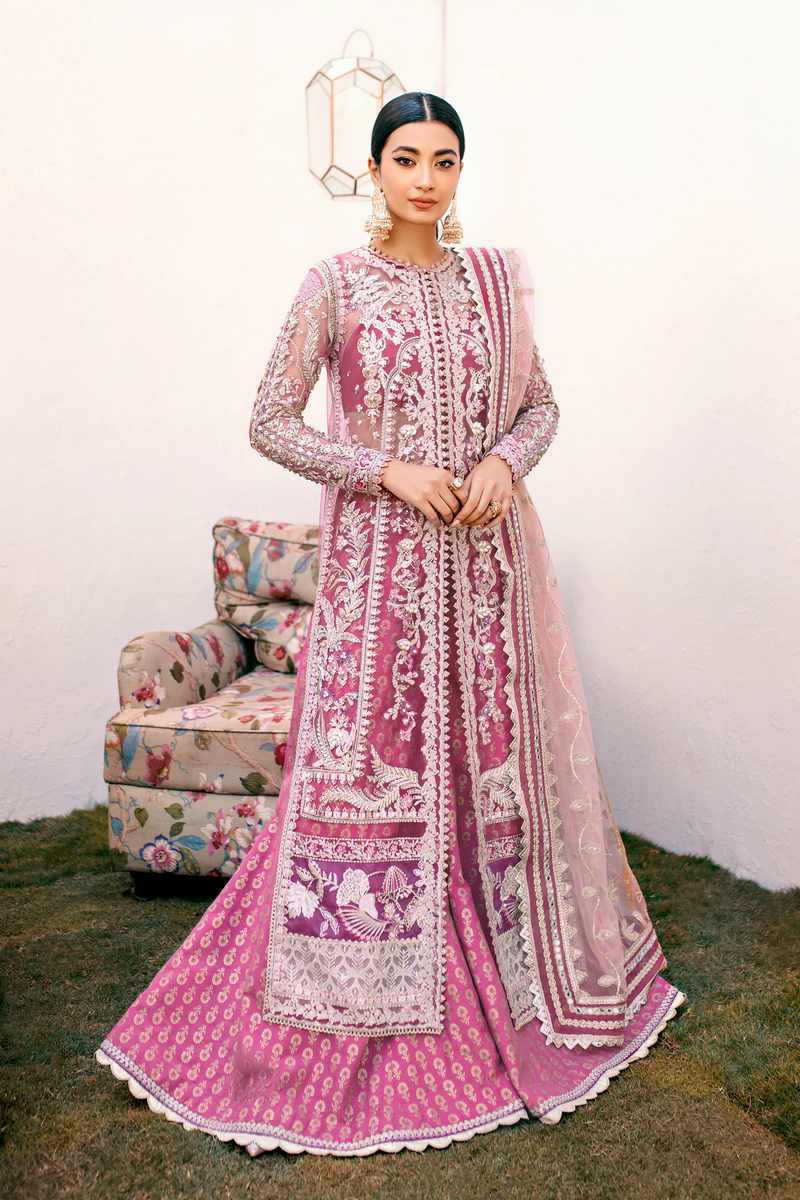 Ezra | Wedding Collection | Fauna by Designer Ezra - House of Maryam - Pakistani Designer Ethnic Wear in {{ shop.shopifyCountryName }}