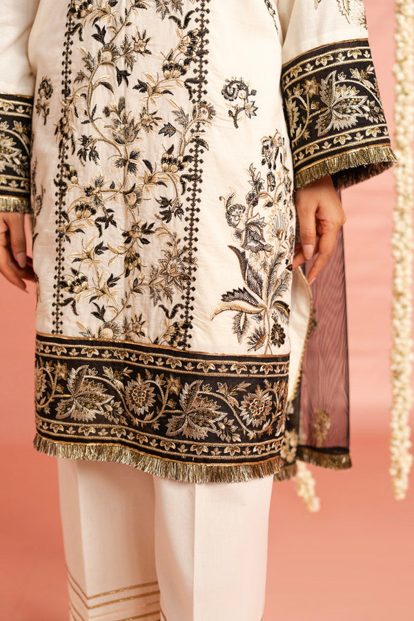 Al Karam | Festive Summer 25 | RTS | SHIRT, TROUSER & DUPATTA 01-3