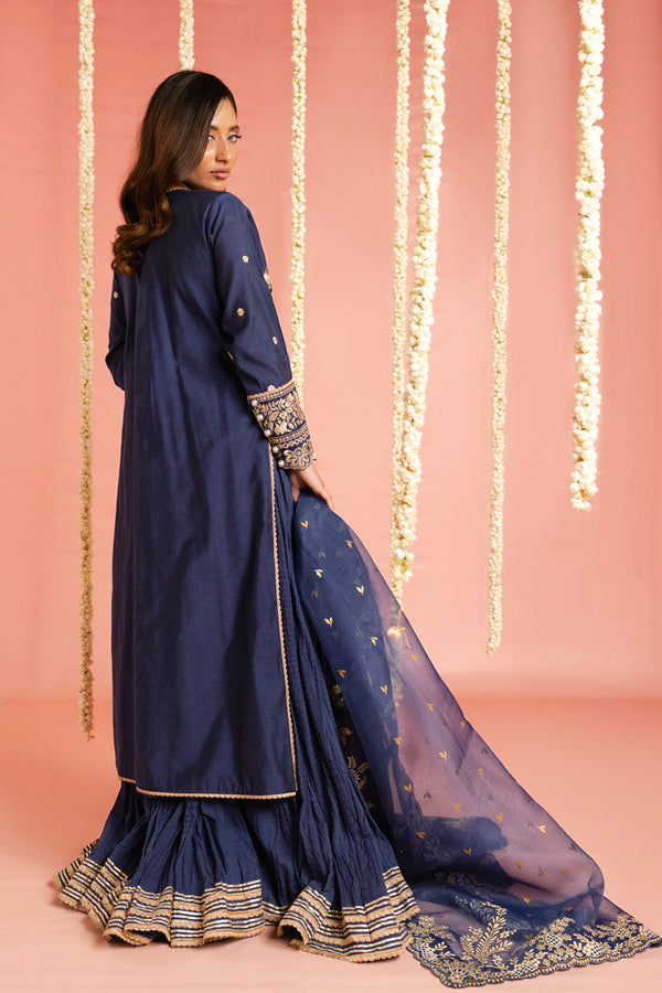 Al Karam | Festive Summer 25 | RTS | SHIRT, TROUSER & DUPATTA 05-2