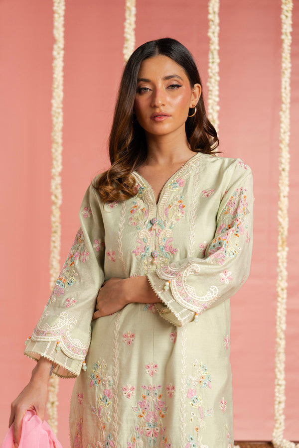 Al Karam | Festive Summer 25 | RTS | SHIRT, TROUSER & DUPATTA 06-4